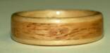 wooden ring of maple and oak