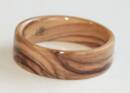 Bethlehem Olive Wood Wedding Ring