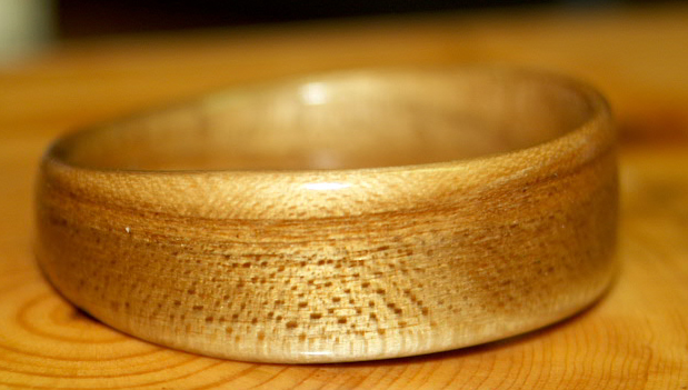 Wooden Ring, Russian Olive Wood, Touch Wood Rings