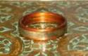 custom designed, hand made wood ring