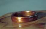 Hawaiian Koa Wood Ring  Gallery O