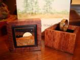 Whitney's Touch Wood Ring in a Ring Box by Al Ladd