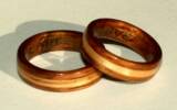 Wooden Pinkie rings