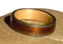 Greyed Maple and Koa Ring with Maple liner   Gallery Af