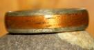 Hawaiian Koa and Greyed maple wood ring