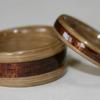 BAMBOO and Hawaiian Koa wood rings.  