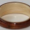Koa ring with PINE liner