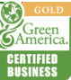Proud Canadian Members of GREEN AMERICA  Gold certified business. Touch Wood Rings 