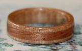 Alaskan Sitka Spruce and Red Cedar wood ring from Touch  Wood RIngs