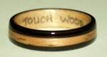 black wood ring