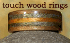 Touch Wood Rings