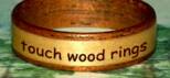 email link . touch wood rings