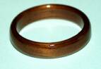 This is another simple koa ring 4mm wide in a size 5 3/4